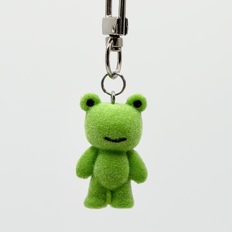 Fuzzy Frogman Keychain