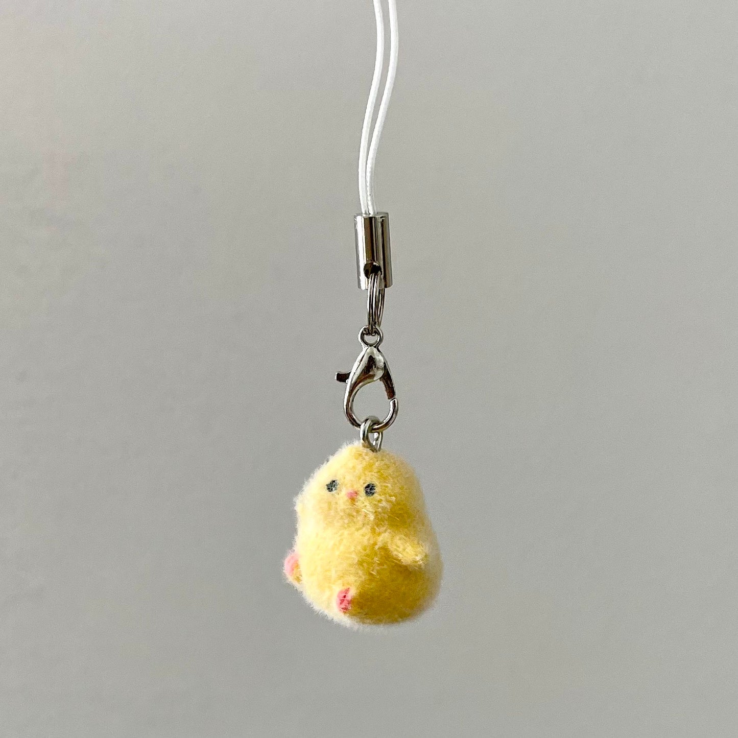 Fuzzy Chick Keychain