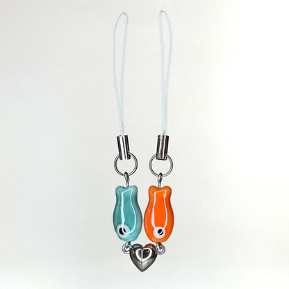 Ceramic Fish Keychain - Matching