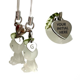 Matching Posing Man Keychain Set