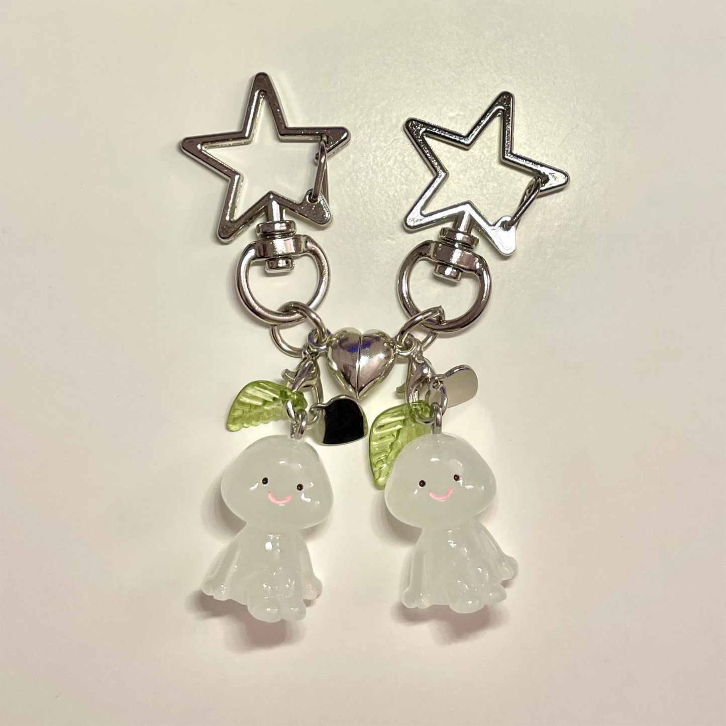 Posing Man Keychain - Matching