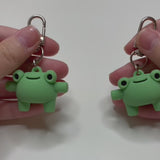 Matching Frog Keychain Set
