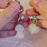 Matching Posing Man Keychain Set