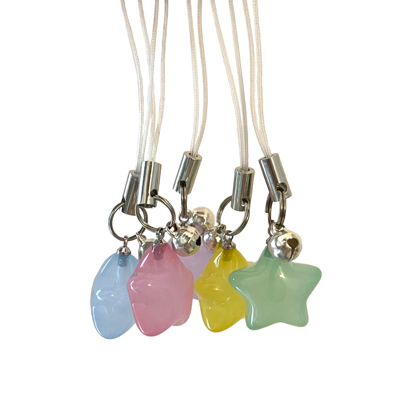 Resin Star Keychain (Set of 5)