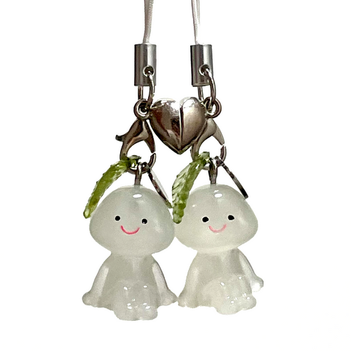Matching Posing Man Keychain Set